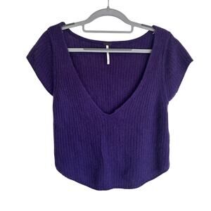 Free People Cashmere Baby Tee - Medium